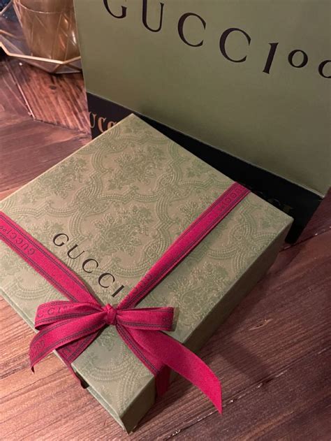 gucci bag box type|gucci gift wrapping paper.